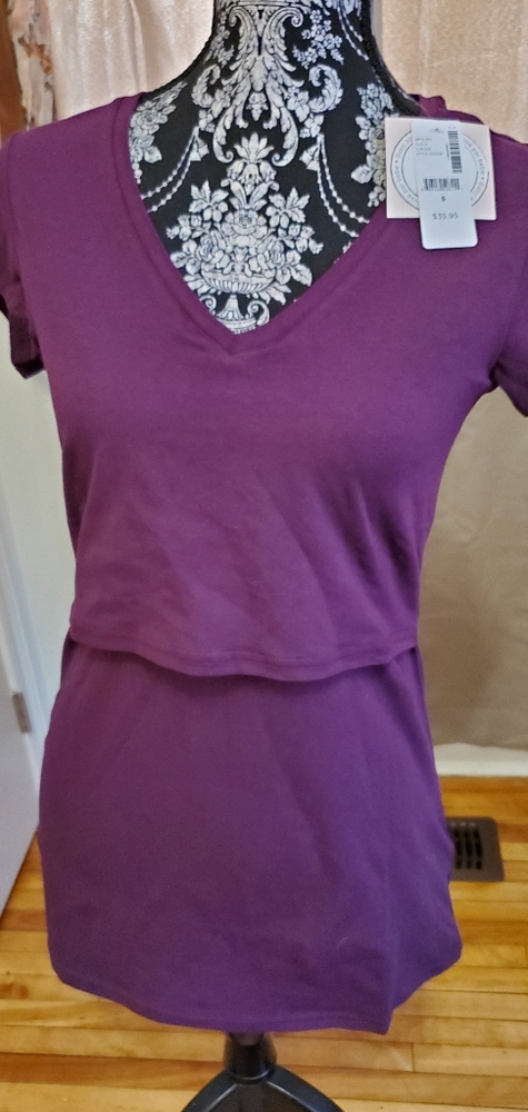 NWT Small nursing shirt